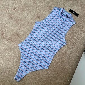NWT Lulus mock neck bodysuit size L